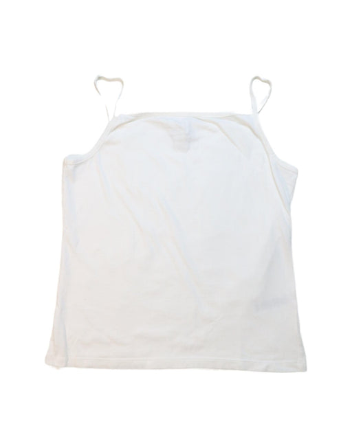 A White Sleeveless T Shirts from Monsoon in size 12Y for girl. (Front View)
