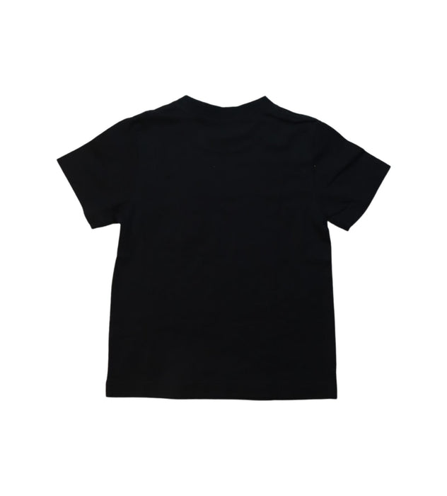 A Black Short Sleeve T Shirts from X-Large in size 4T for boy. (Back View)