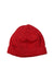 A Red Beanies from Janie & Jack in size 6-12M for neutral. (Front View)