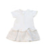 A Multicolour Short Sleeve Dresses from Moschino in size 12-18M for girl. (Back View)