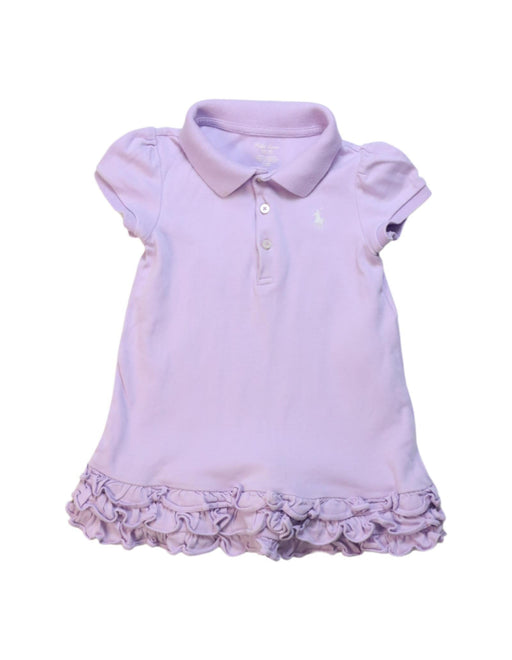 A Purple Dress Sets from Ralph Lauren in size 12-18M for girl. (Front View)