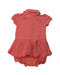 A Orange Short Sleeve Rompers from Ralph Lauren in size 12-18M for girl. (Back View)