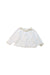 A White Long Sleeve Tops from Petit Bateau in size 12-18M for girl. (Front View)