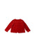 A Red Cardigans from Petit Bateau in size 18-24M for girl. (Back View)