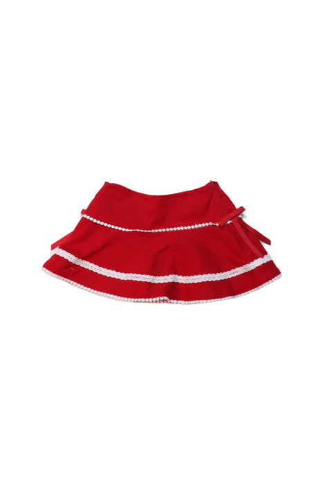 A Red Skirt Sets from Nicholas & Bears in size 6-12M for girl. (Back View)