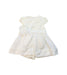 A White Short Sleeve Dresses from Nicholas & Bears in size 12-18M for girl. (Back View)