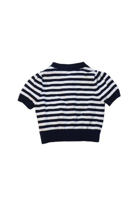 A Black Short Sleeve Tops from Nicholas & Bears in size 6-12M for girl. (Back View)