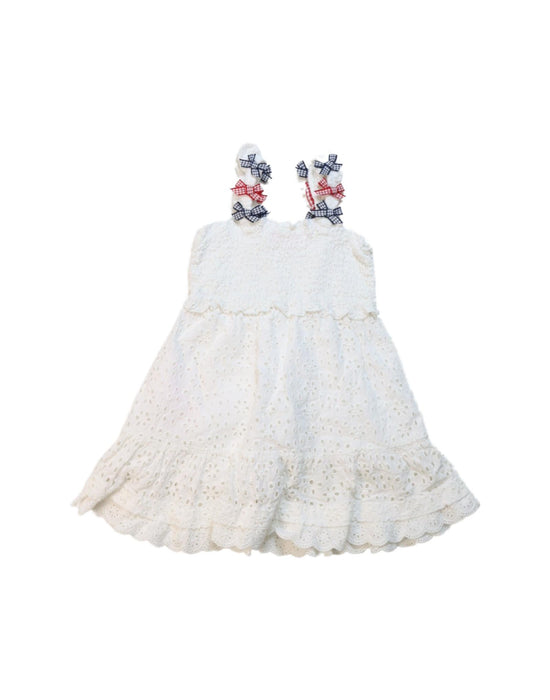White Nicholas & Bears Sleeveless Dress 18M — Retykle