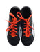 A Black Cleats/Soccer Shoes from Puma in size 9Y for boy. (Back View)