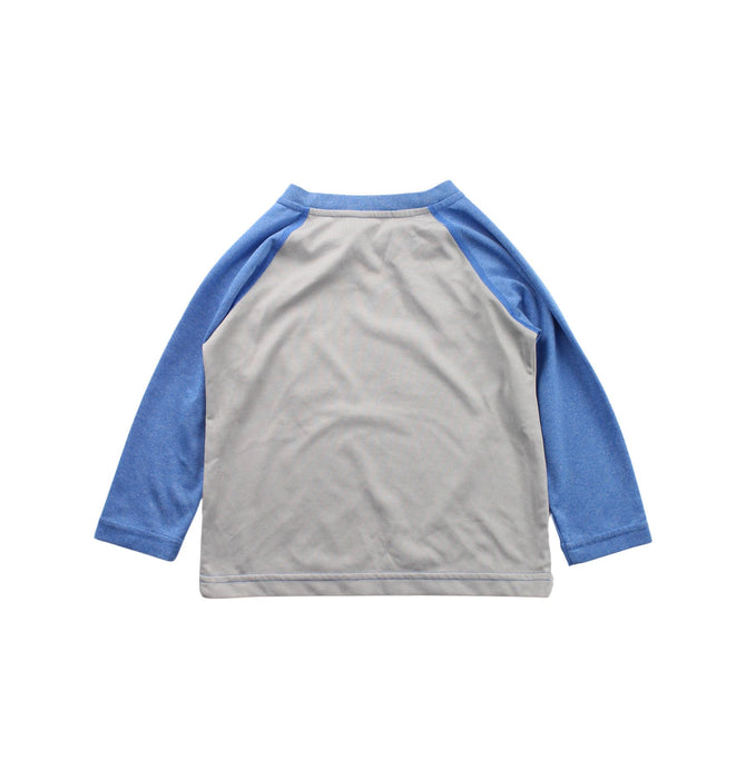A Blue Long Sleeve T Shirts from Patagonia in size 12-18M for boy. (Back View)