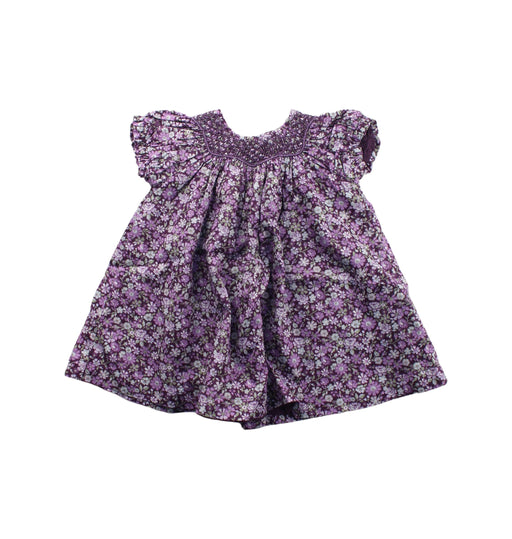 A Purple Dress Sets from Janie & Jack in size 0-3M for girl. (Front View)