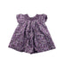 A Purple Dress Sets from Janie & Jack in size 0-3M for girl. (Front View)