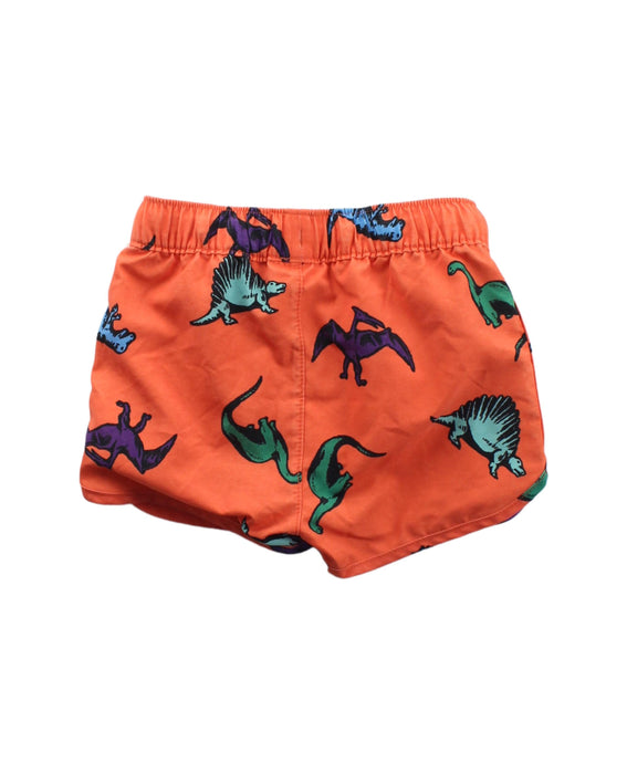 A Orange Swim Shorts from Hanna Andersson in size 6-12M for boy. (Back View)
