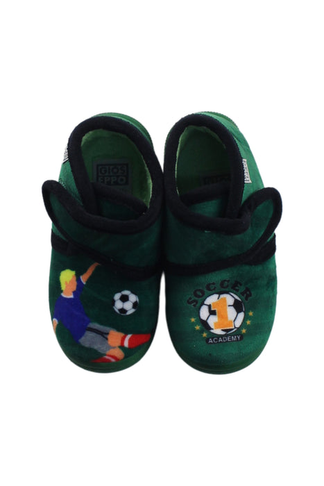 A Green Sneakers from Gioseppo in size 18-24M for boy. (Back View)
