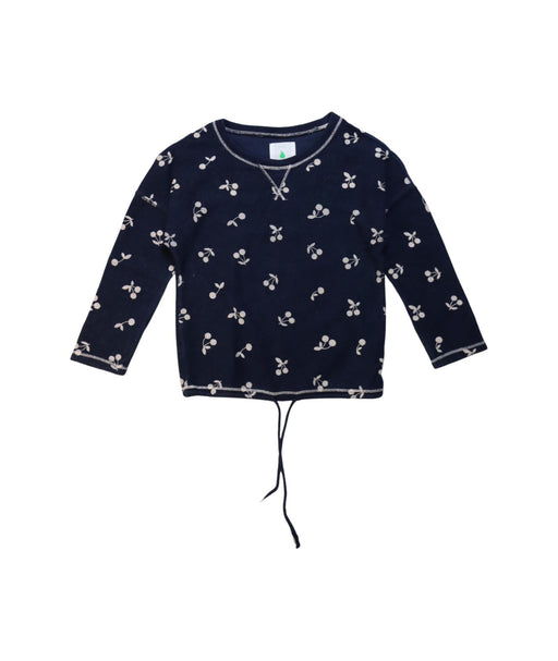 A Navy Long Sleeve Tops from Country Road in size 4T for girl. (Front View)
