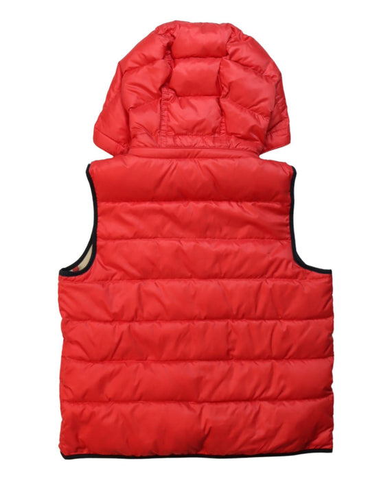 A Red Outerwear Vests from Burberry in size 3T for neutral. (Back View)