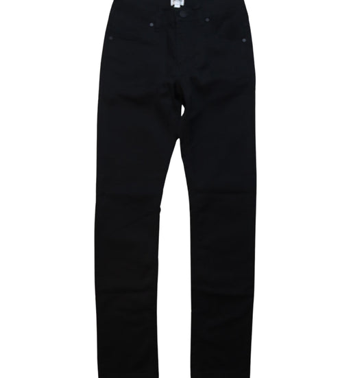 A Black Casual Pants from Karl Lagerfeld in size 10Y for boy. (Front View)