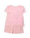 A Multicolour Short Sleeve Dresses from Moschino in size 2T for girl. (Back View)