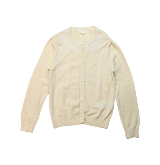 A Yellow Cardigans from Nicholas & Bears in size 6T for girl. (Front View)