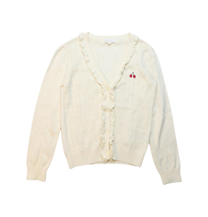 A Ivory Cardigans from Nicholas & Bears in size 8Y for boy. (Front View)