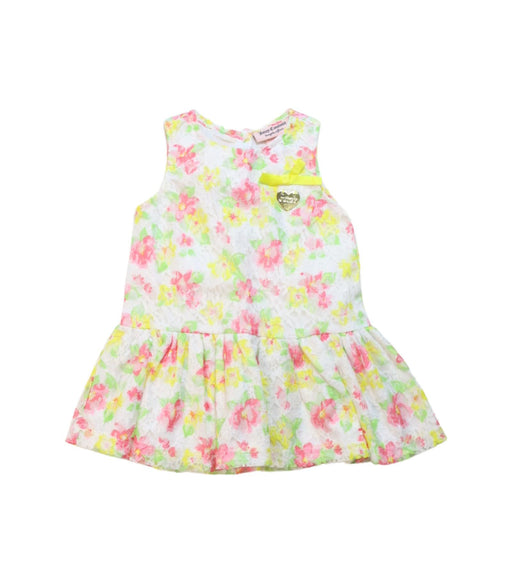 A Multicolour Sleeveless Dresses from Juicy Couture in size 6-12M for girl. (Front View)