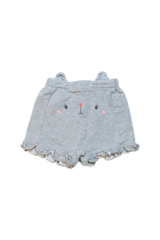 A Grey Shorts from Momonittu in size 12-18M for girl. (Front View)