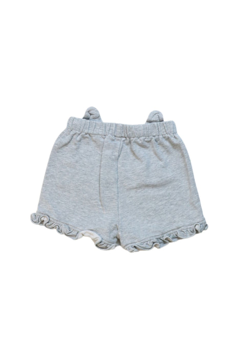 A Grey Shorts from Momonittu in size 12-18M for girl. (Back View)