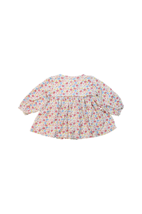 A Multicolour Long Sleeve Tops from Petit Bateau in size 12-18M for girl. (Back View)
