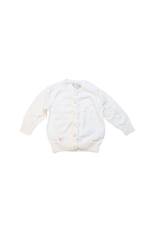 A White Cardigans from Ralph Lauren in size 6-12M for girl. (Front View)