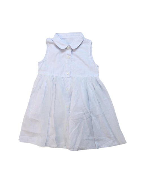 A White Sleeveless Dresses from Balabala in size 18-24M for girl. (Front View)