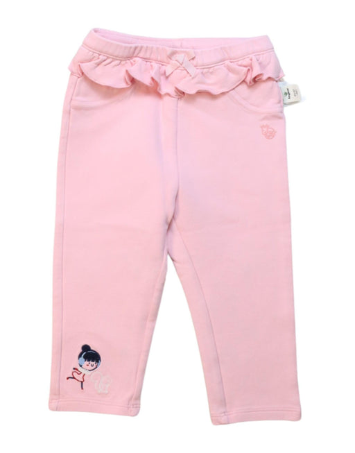 A Pink Leggings from Kingkow in size 12-18M for girl. (Front View)
