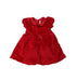 A Red Short Sleeve Dresses from Romeo Gigli in size 6-12M for girl. (Front View)