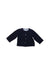 A Navy Cardigans from Jacadi in size 6-12M for girl. (Front View)