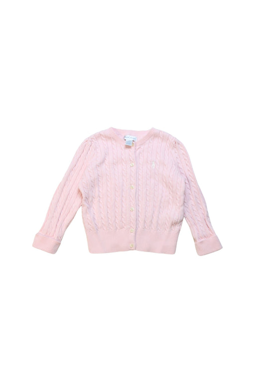 A Pink Cardigans from Ralph Lauren in size 18-24M for girl. (Front View)