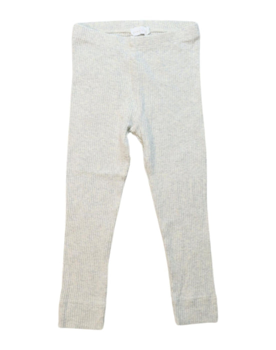 A White Leggings from Jamie Kay in size 2T for girl. (Front View)