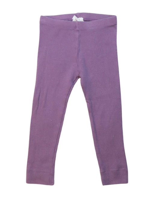 A Purple Leggings from Jamie Kay in size 2T for girl. (Front View)