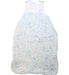 A Blue Sleepsacs from Mori in size 0-3M for neutral. (Front View)