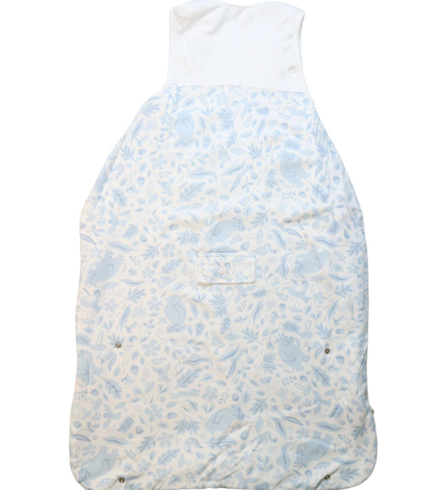 A Blue Sleepsacs from Mori in size 0-3M for neutral. (Back View)