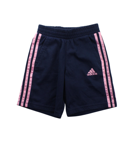 A Blue Shorts from Adidas in size 5T for boy. (Front View)