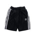 A Black Shorts from Adidas in size 6T for boy. (Front View)