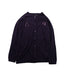 A Purple Cardigans from Agnes b. in size 10Y for girl. (Front View)