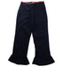 A Blue Casual Pants from Moschino in size 8Y for girl. (Front View)