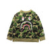 A Green Crewneck Sweatshirts from BAPE KIDS in size 4T for boy. (Back View)