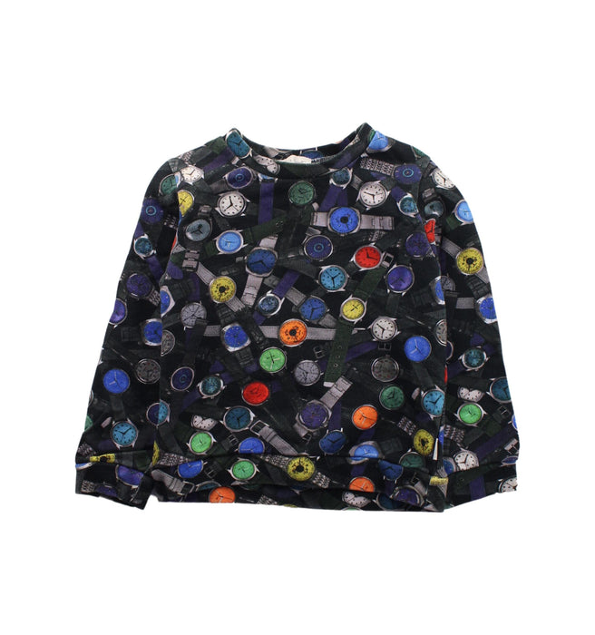 A Black Crewneck Sweatshirts from Paul Smith in size 3T for boy. (Front View)