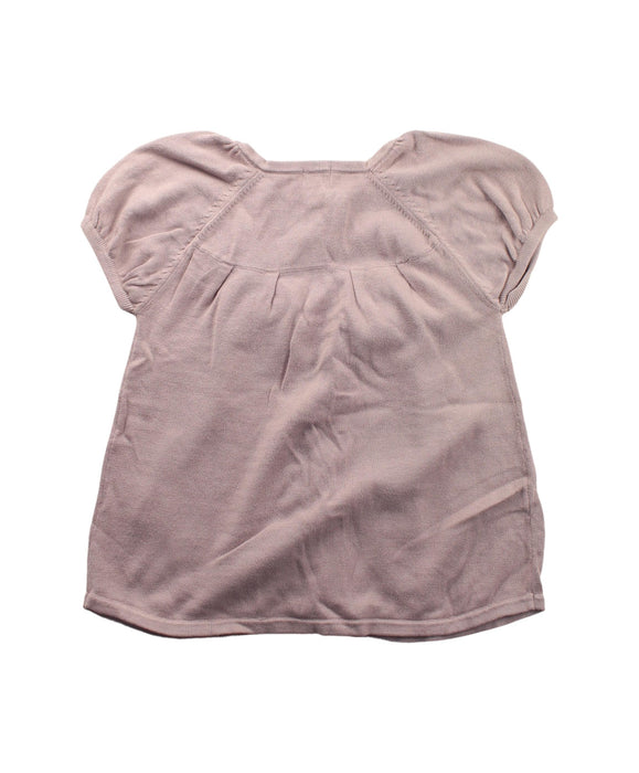 A Pink Short Sleeve Tops from Cyrillus in size 12Y for girl. (Back View)