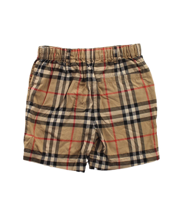 A Beige Shorts from Burberry in size 12-18M for boy. (Back View)