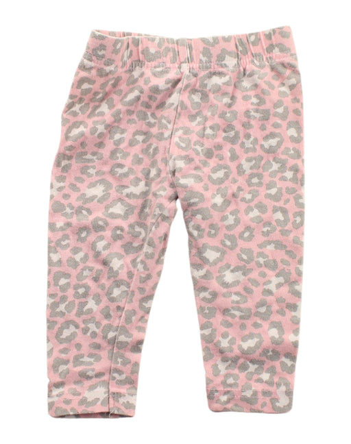 A Grey Leggings from Seed in size 0-3M for girl. (Front View)