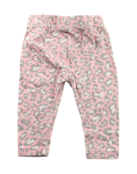 A Grey Leggings from Seed in size 0-3M for girl. (Back View)