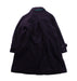 A Purple Coats from Petit Bateau in size 6T for girl. (Back View)