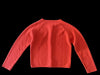 A Orange Cardigans from Jacadi in size 8Y for girl. (Back View)